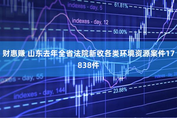 财惠赚 山东去年全省法院新收各类环境资源案件17838件