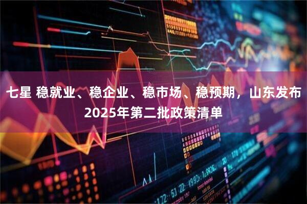 七星 稳就业、稳企业、稳市场、稳预期，山东发布2025年第二批政策清单