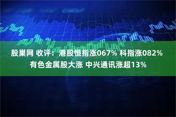 股巢网 收评：港股恒指涨067% 科指涨082% 有色金属股大涨 中兴通讯涨超13%